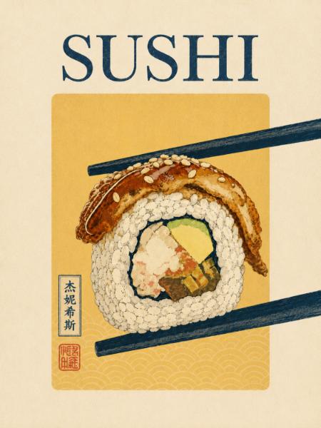 Sushi Poster