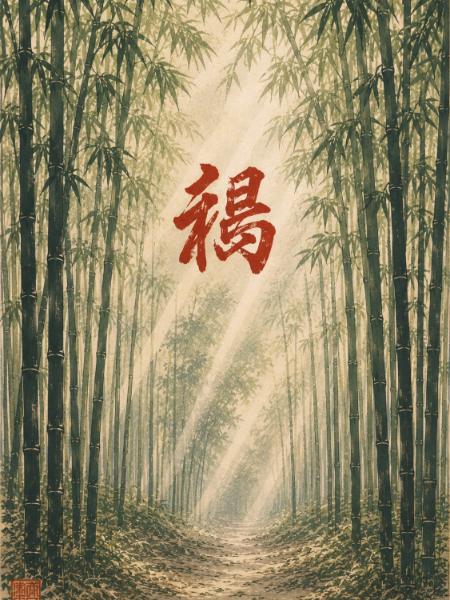 Bamboo Forest Light