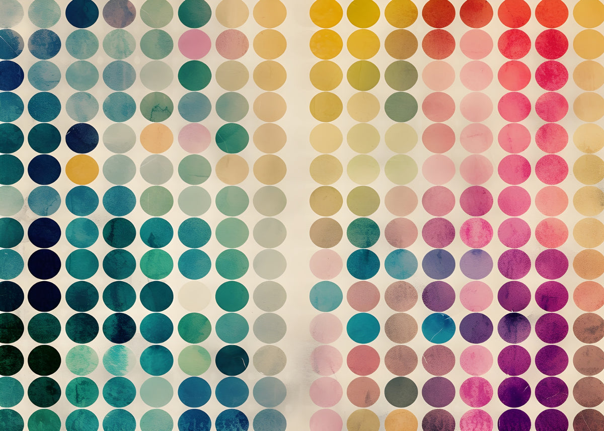 Golden Dot Grid