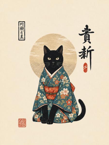 Kimono Cat