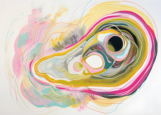 Swirling Shell Abstract No2