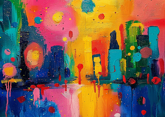 Jewel Tone Skyline