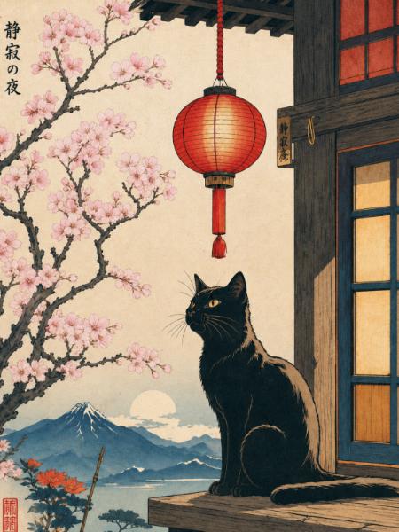 Black Cat and Red Lantern