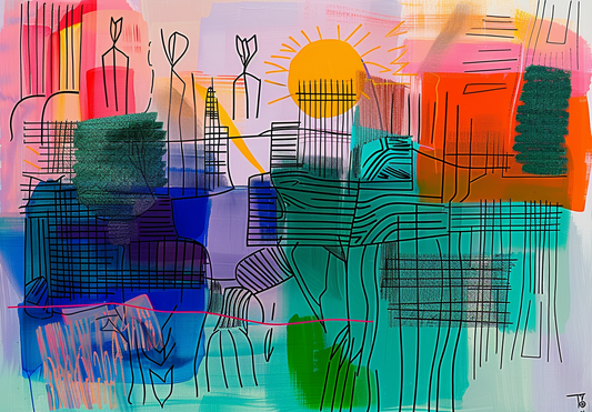 Garden Line Collage