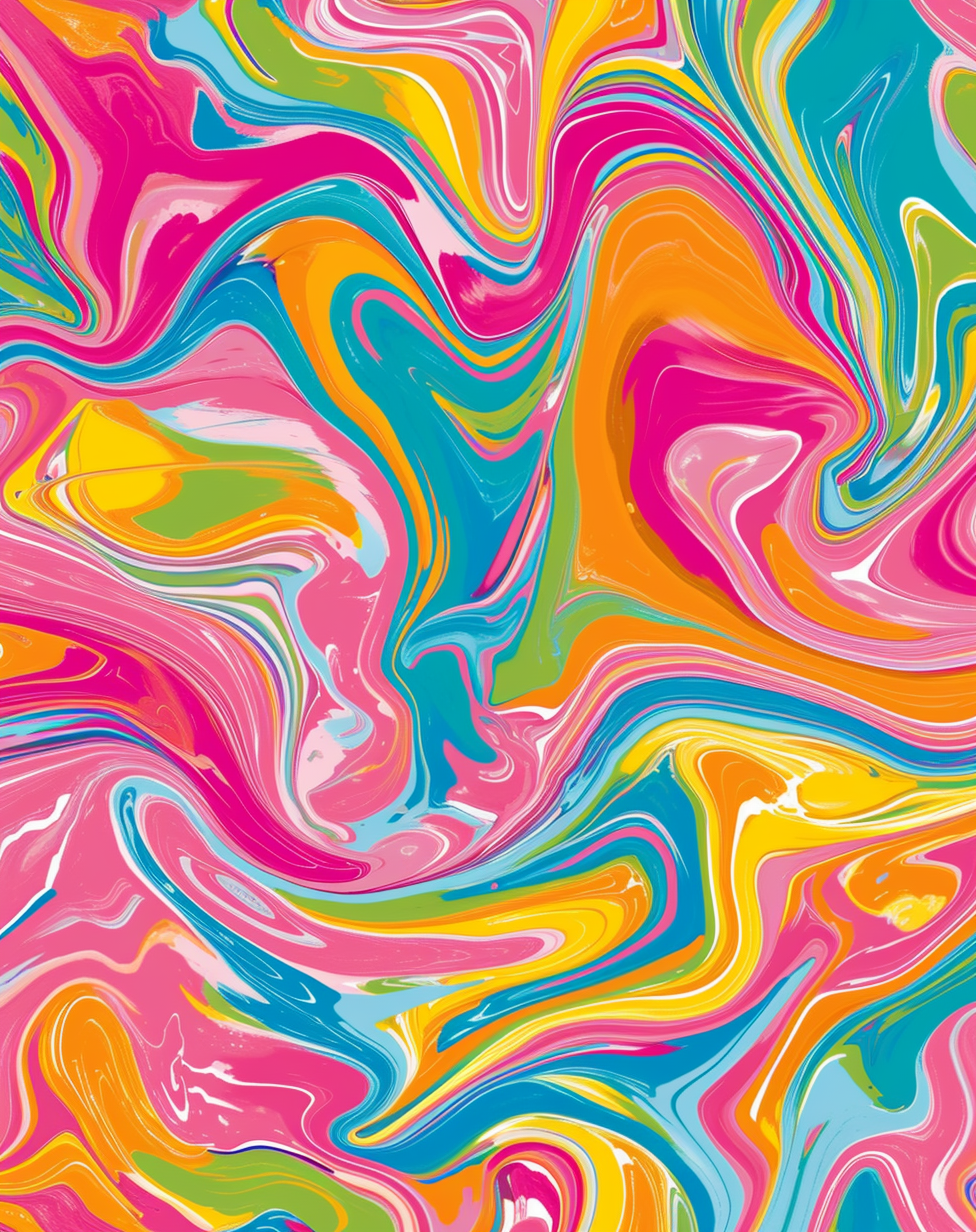 Golden Marble Swirl