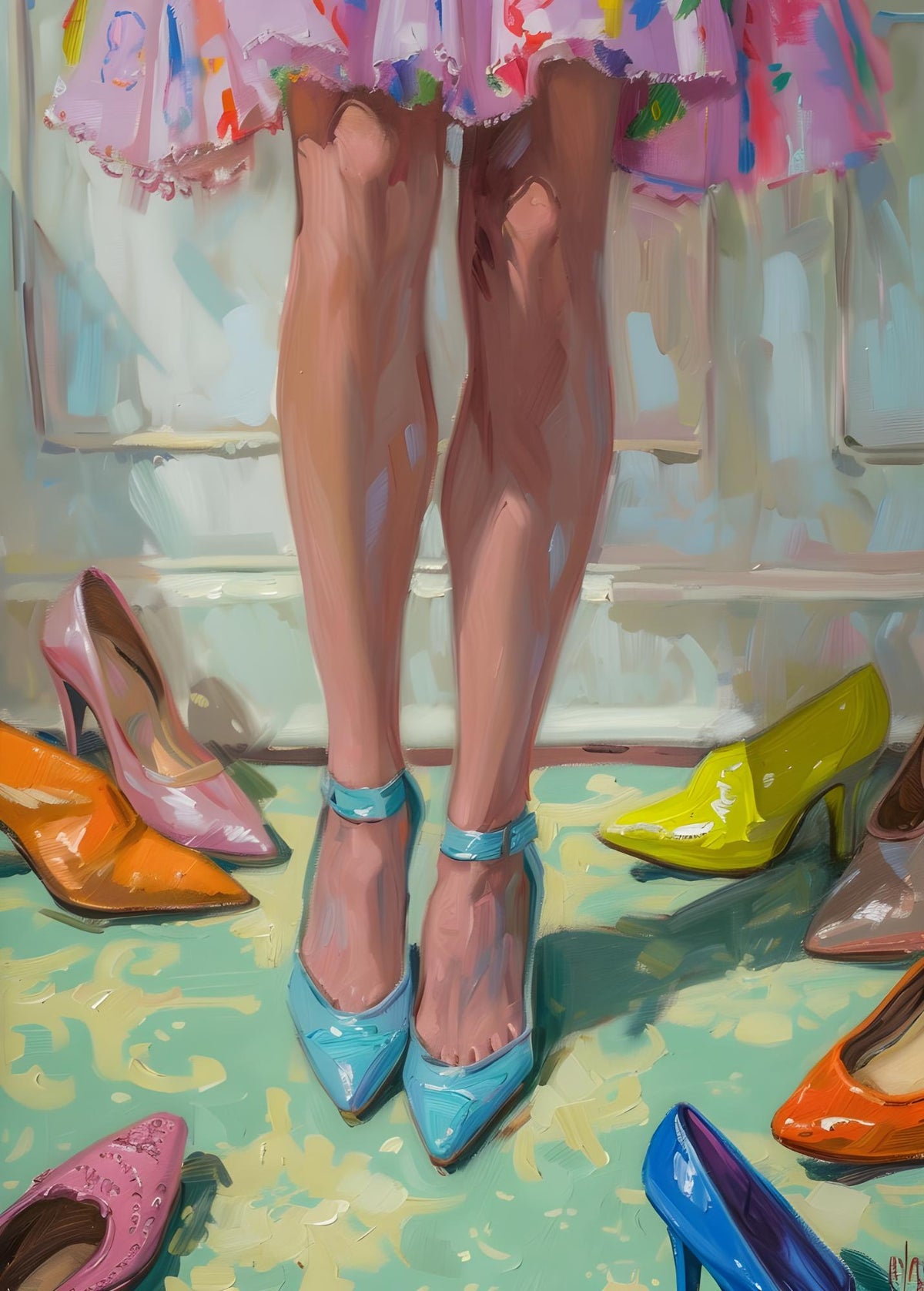 Shoes and Legs