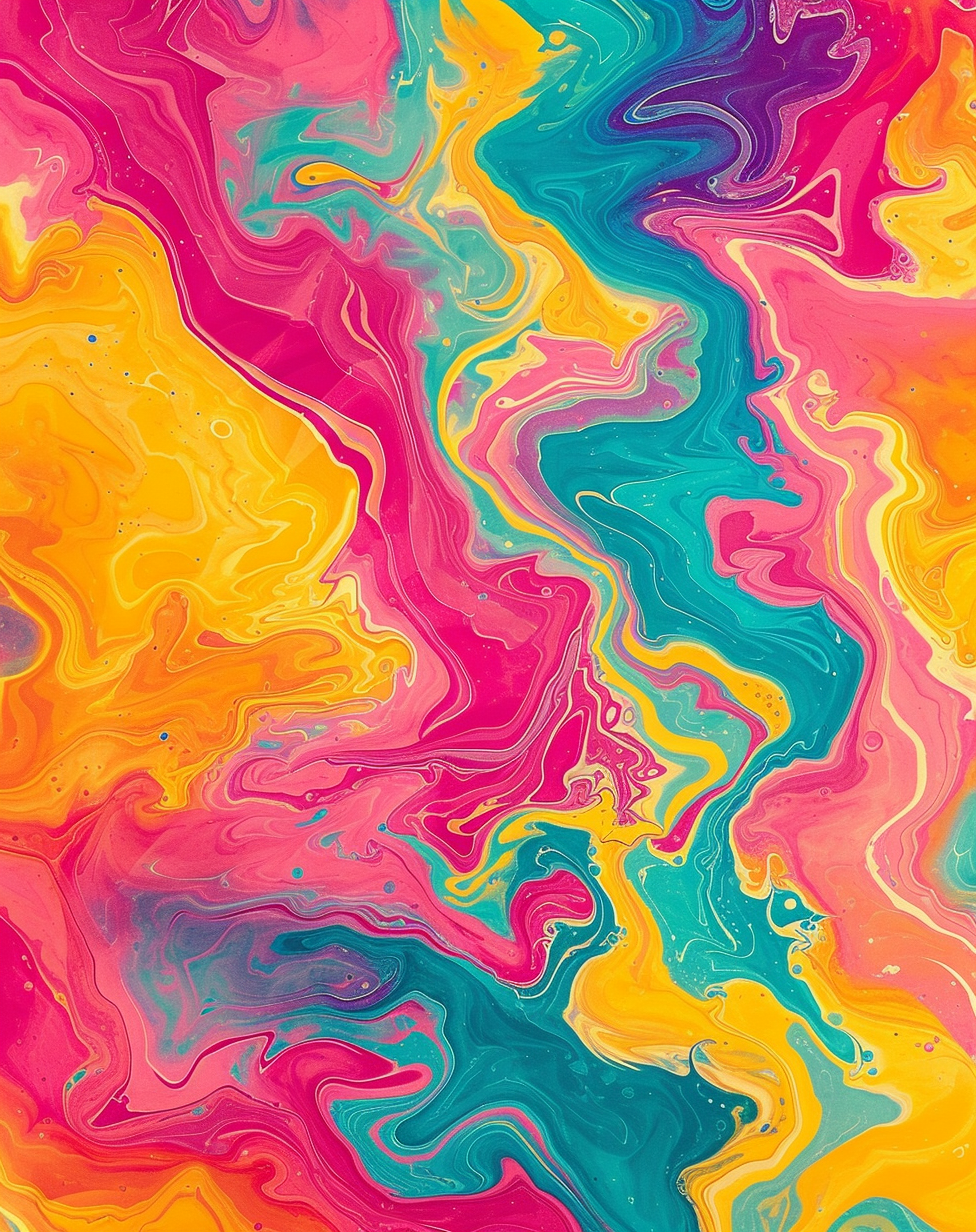 Rose Marble Swirl
