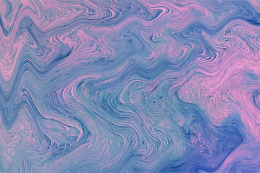Pink and Blue Swirl