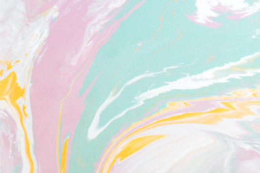 Pastel Paint Pour