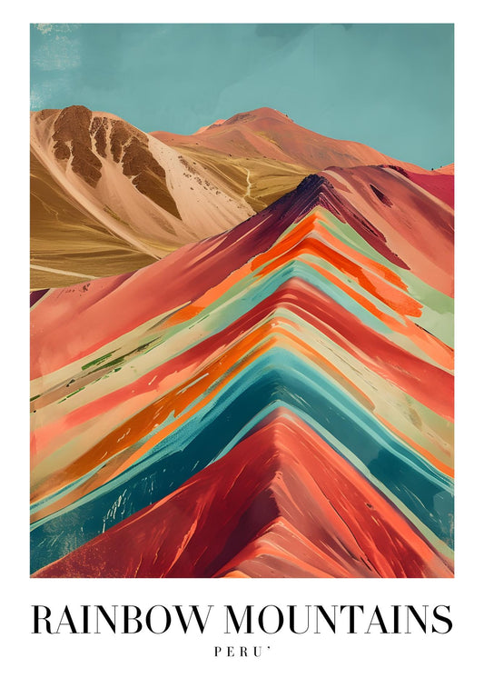 Rainbow Mountains, Peru