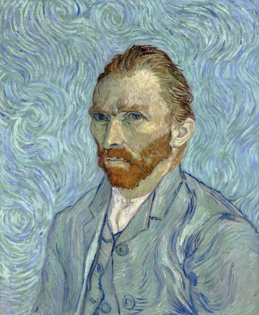 Self-Portrait in Blue