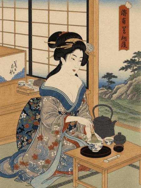 Tea Ceremony Geisha