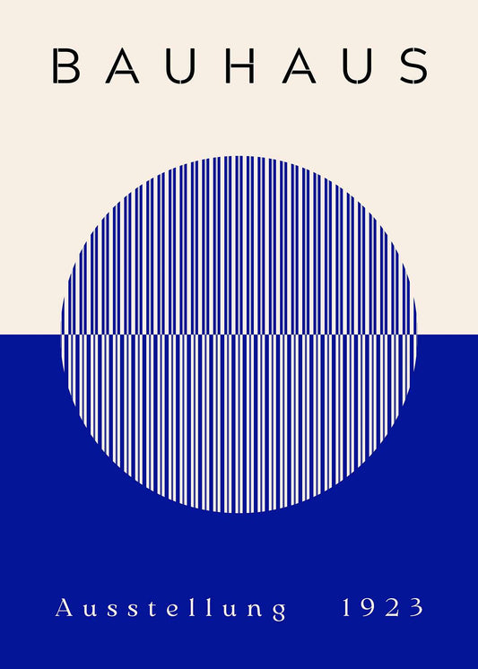 Bauhaus Striped Sun