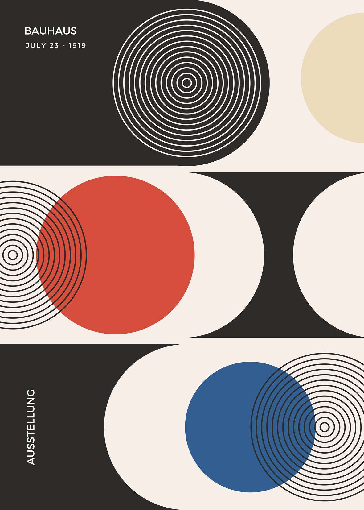 Bauhaus Circle Collage