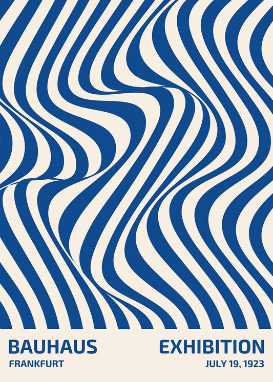 Bauhaus Blue Wave Exhibition