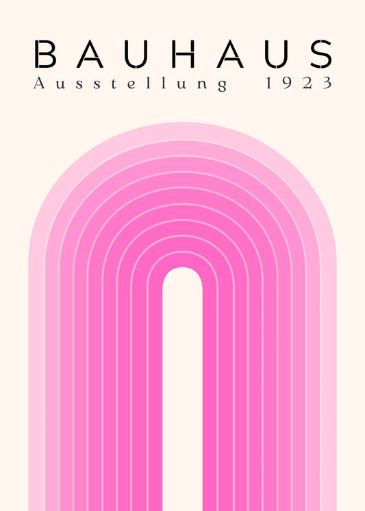Bauhaus Pink Arch
