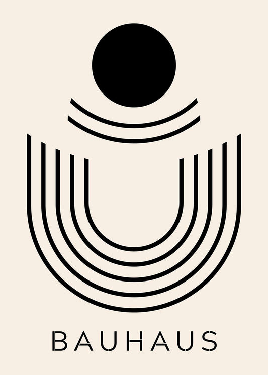 Bauhaus Sunrise Lines