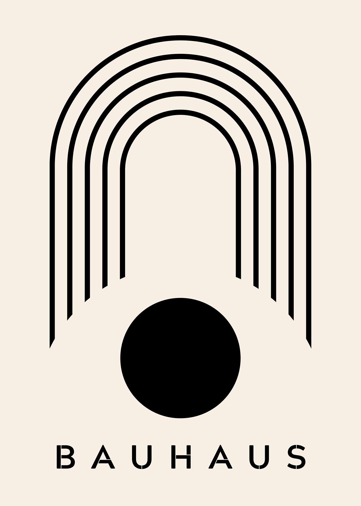 Bauhaus Arch and Dot
