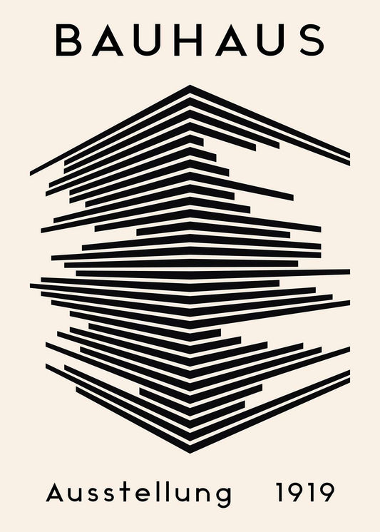 Bauhaus Folded Ribbon
