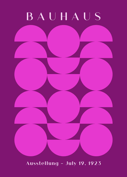 Bauhaus Magenta Bloom