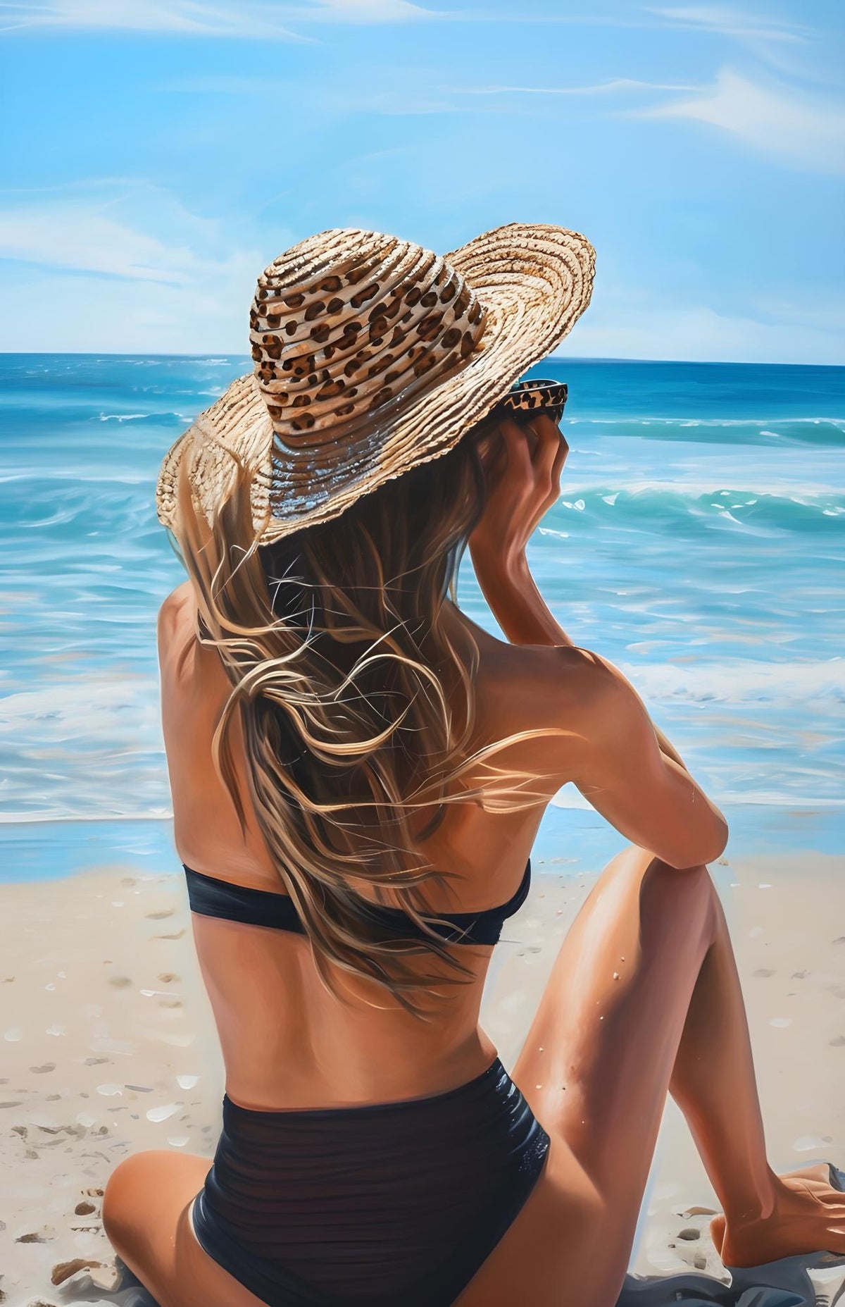 Girl in Straw Hat