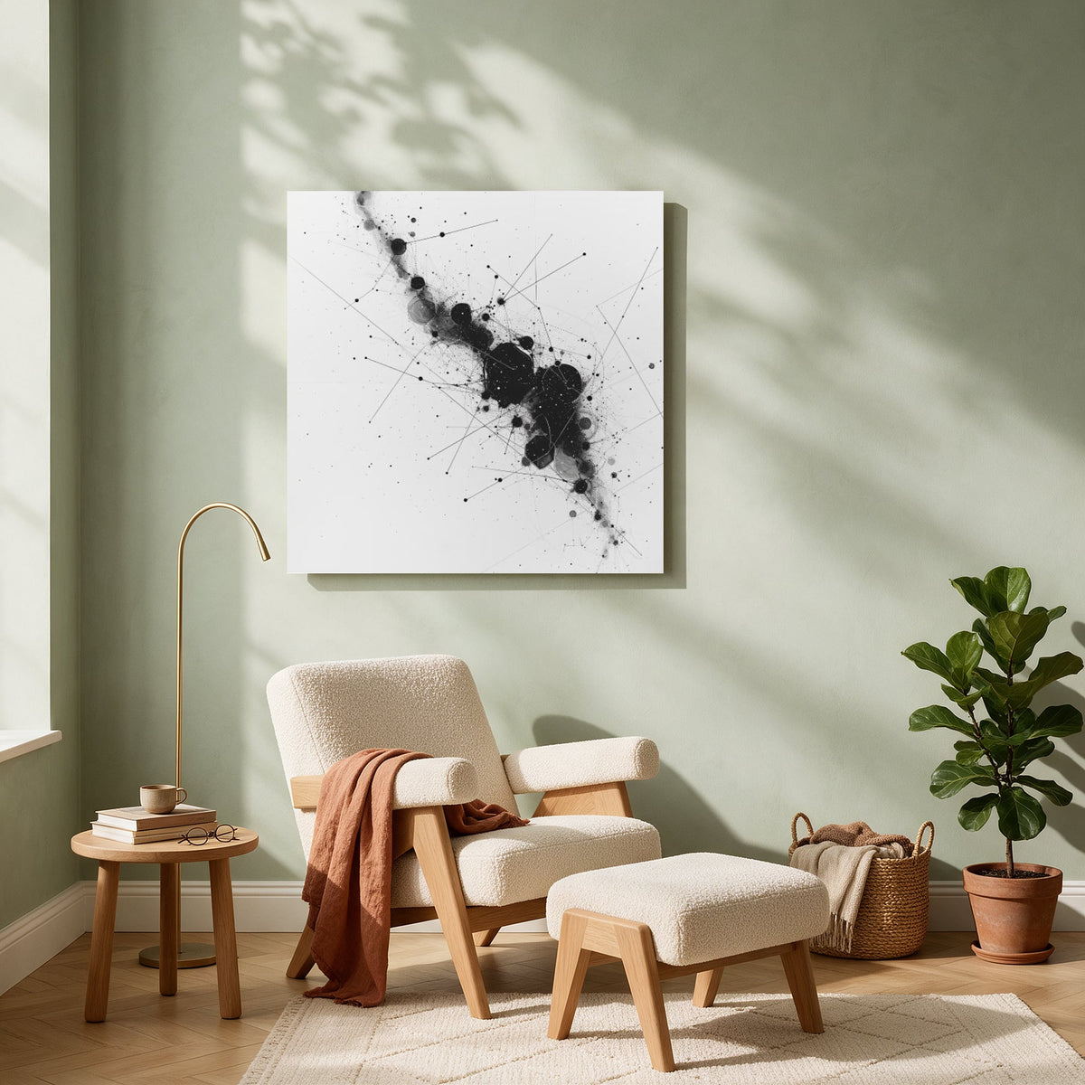 Constellation Ink — Square living room