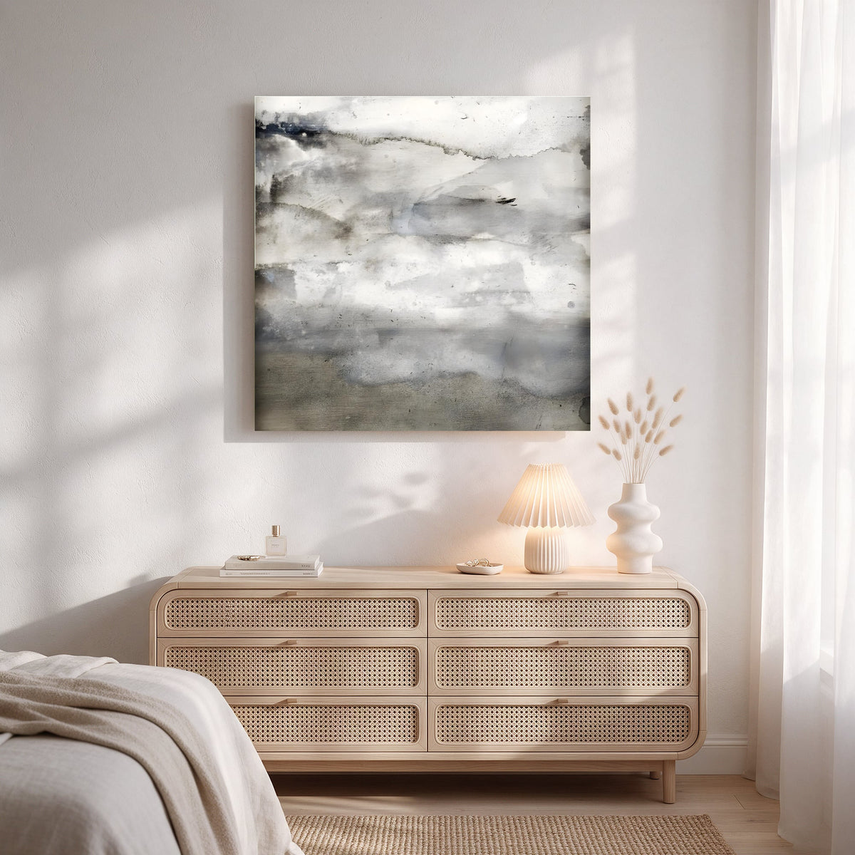 Stormy Horizon Wash — Square Bedroom