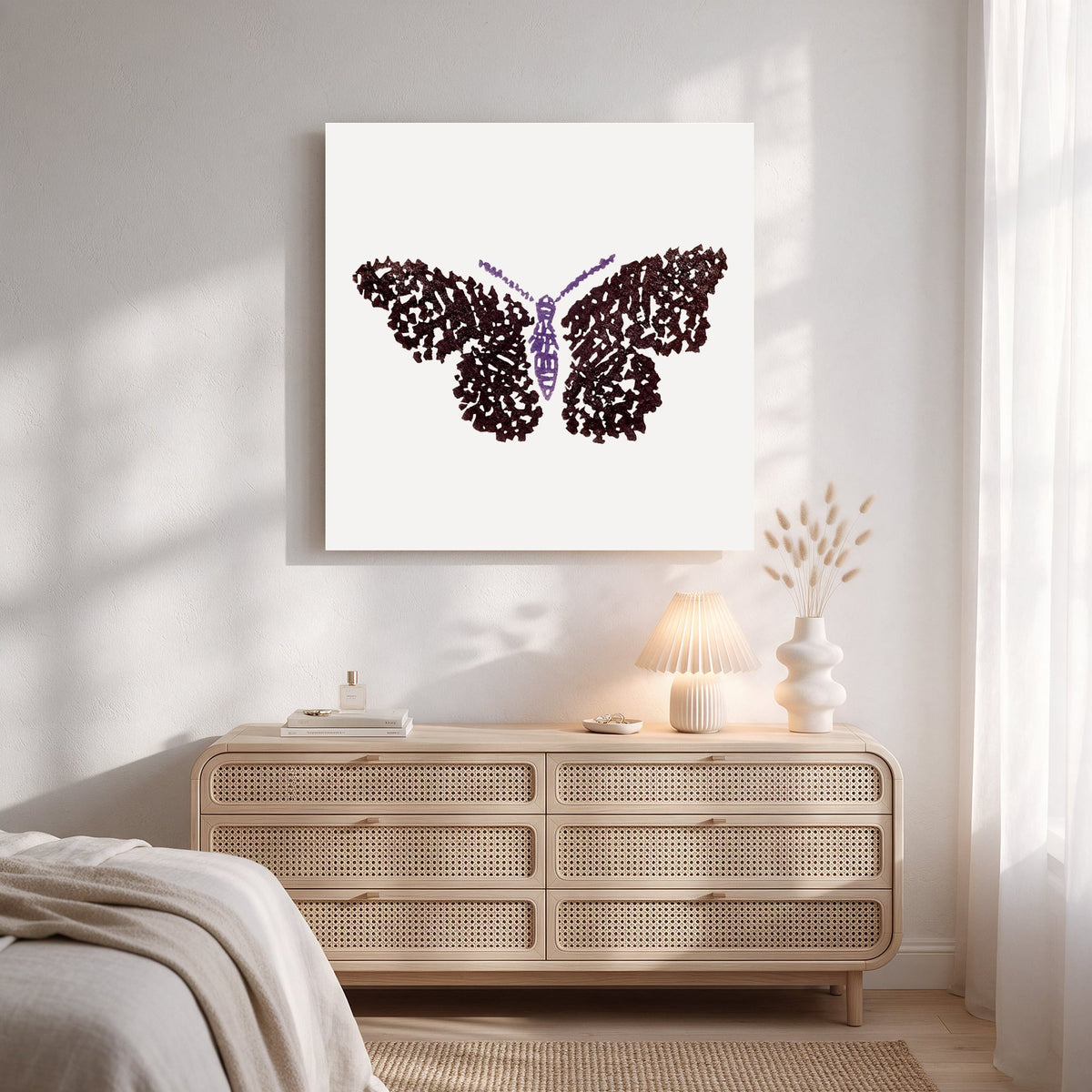 Speckled Butterfly — Square Bedroom