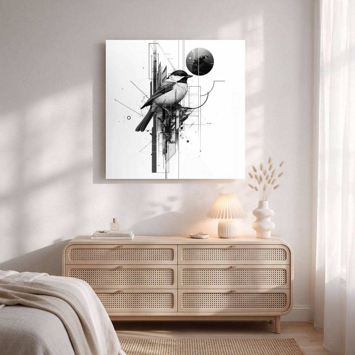 Bird and Blueprint — Square Bedroom