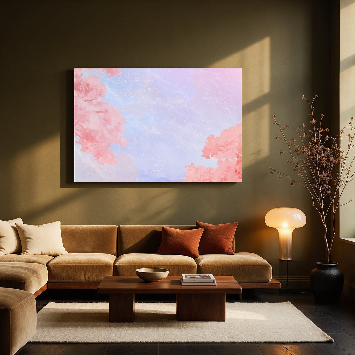 Cherry Blossom Dream — Living room Landscape