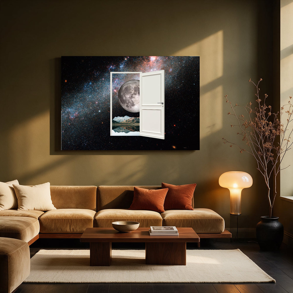Door to the Cosmos — Living room Landscape