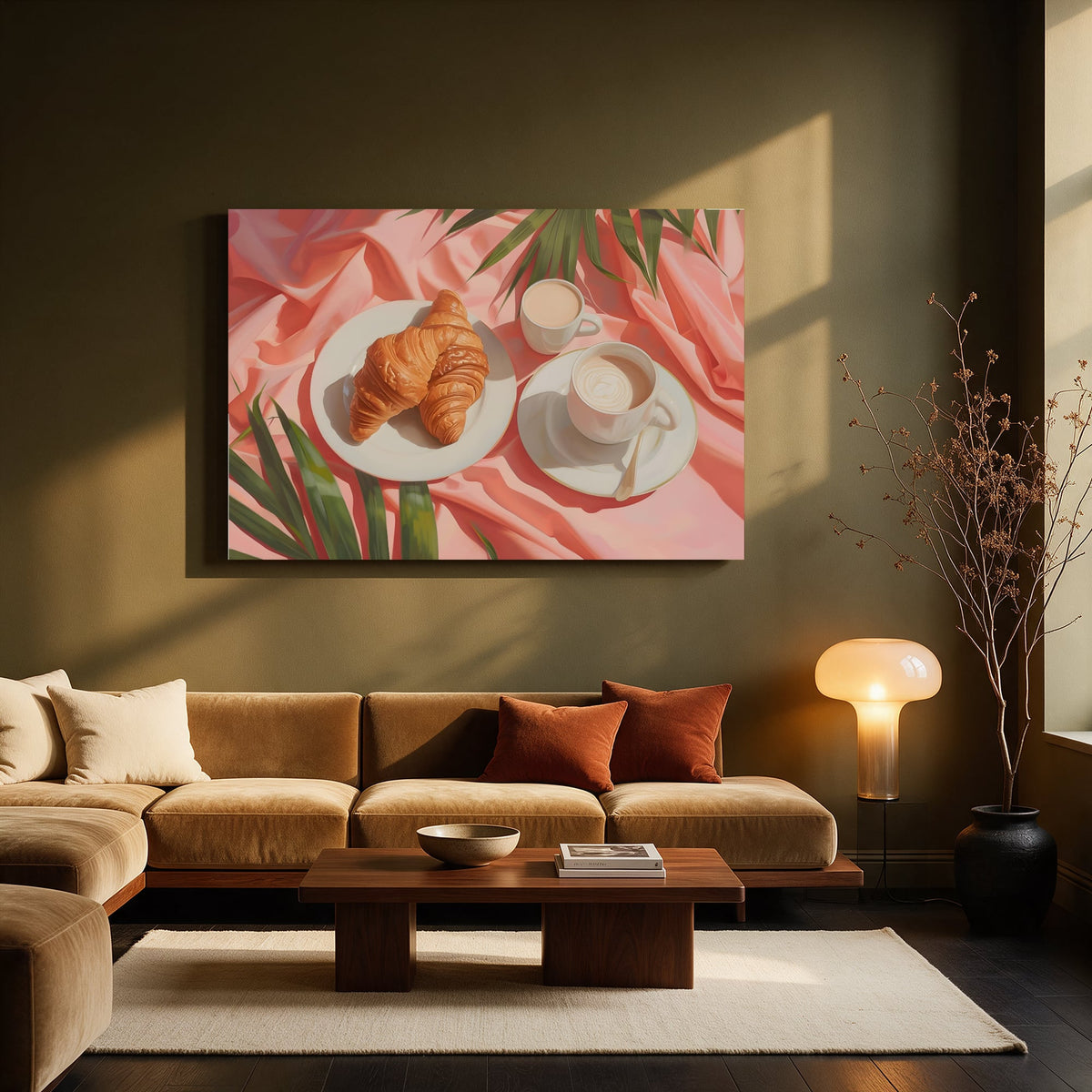 Croissant and Coffee — Living room Landscape