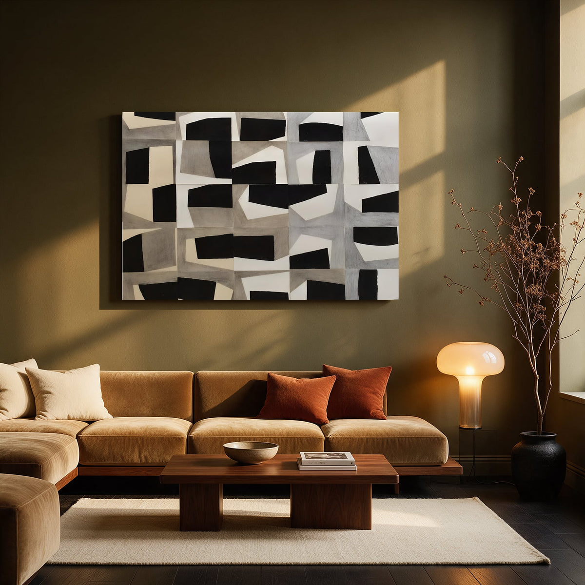 Patchwork Blocks — Living room Landscape