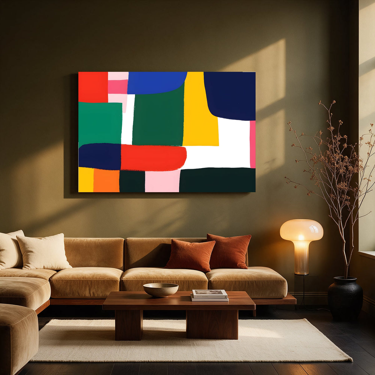 Color Block Puzzle — Living room Landscape