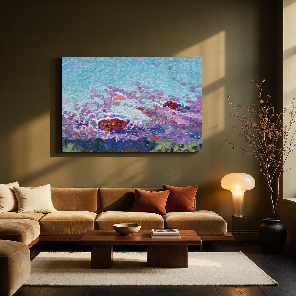 Coastal Dots — Living room Landscape