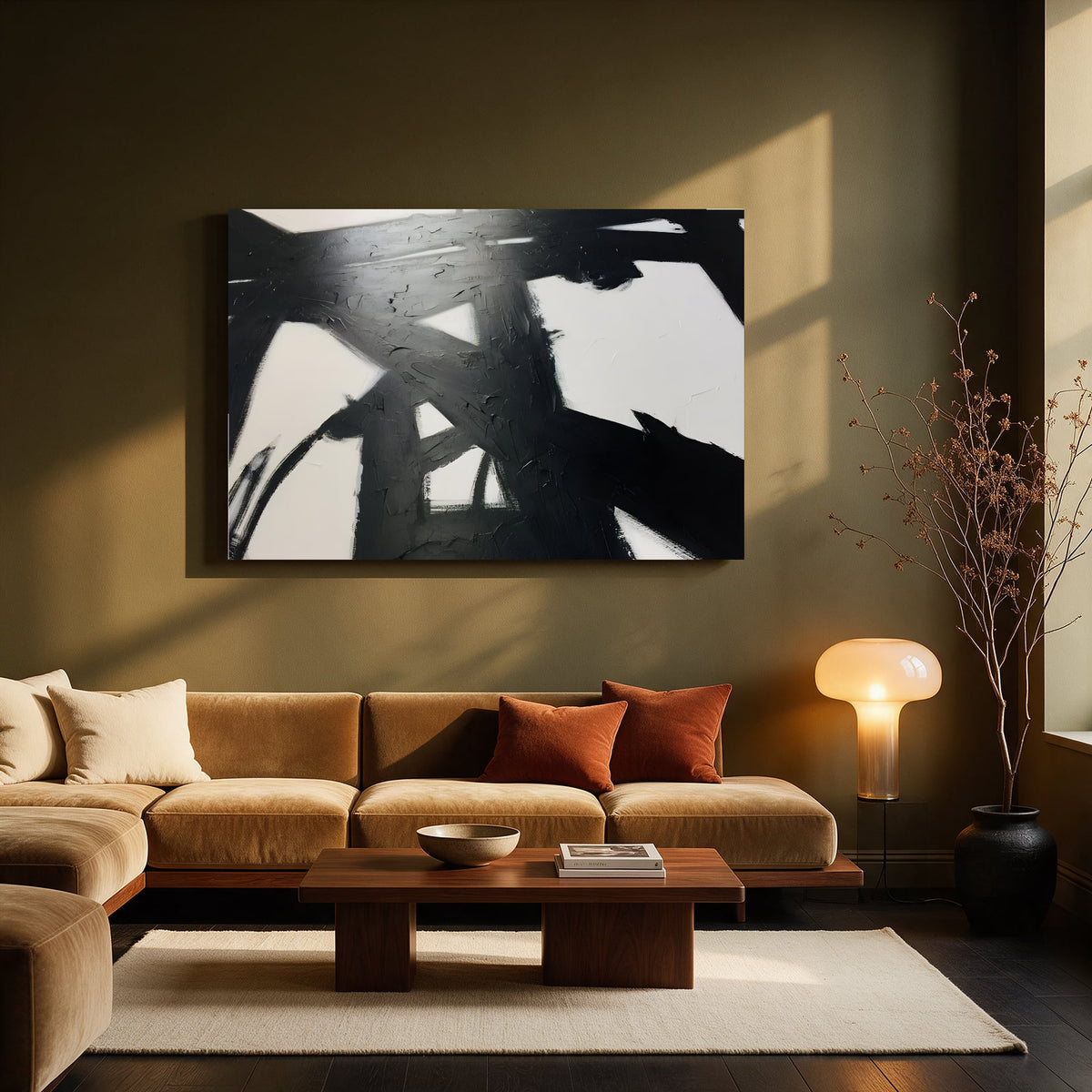 Bold Brush Crossing — Living room Landscape