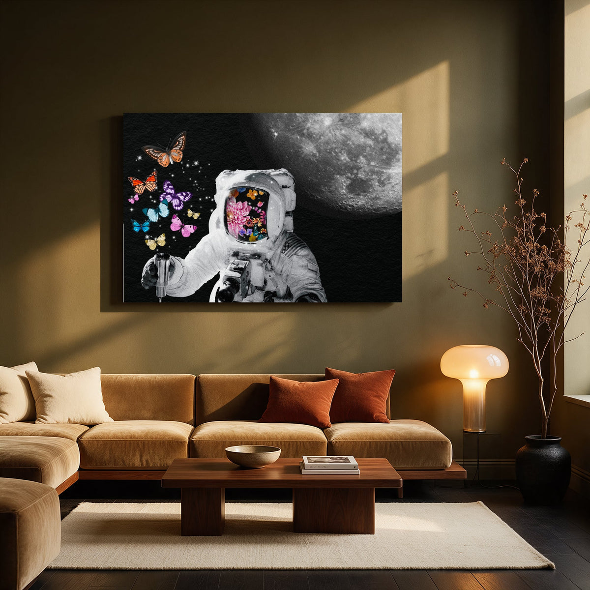 Butterflies in a Jar — Living room Landscape