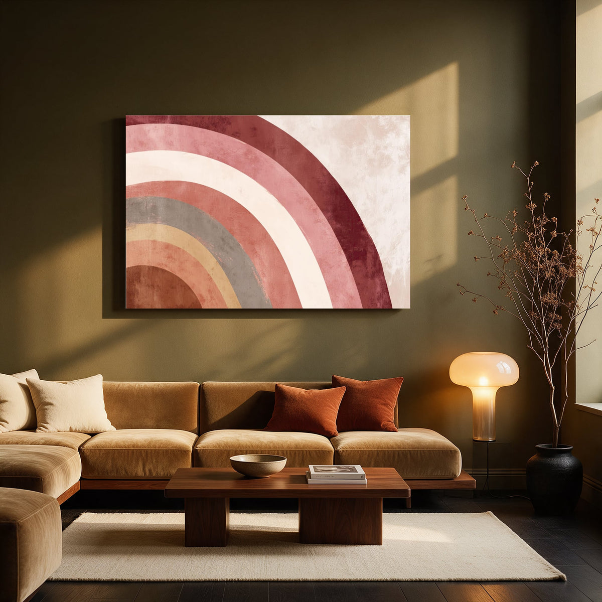 Berry Rainbow Arch — Living room Landscape