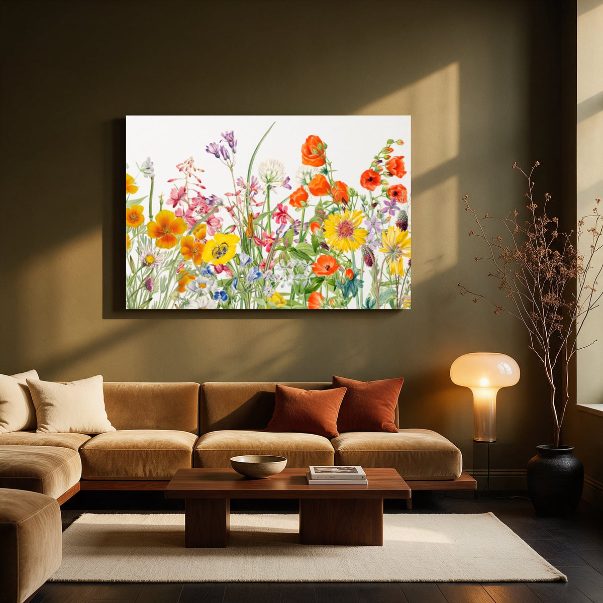 Wildflower Meadow — Living room Landscape