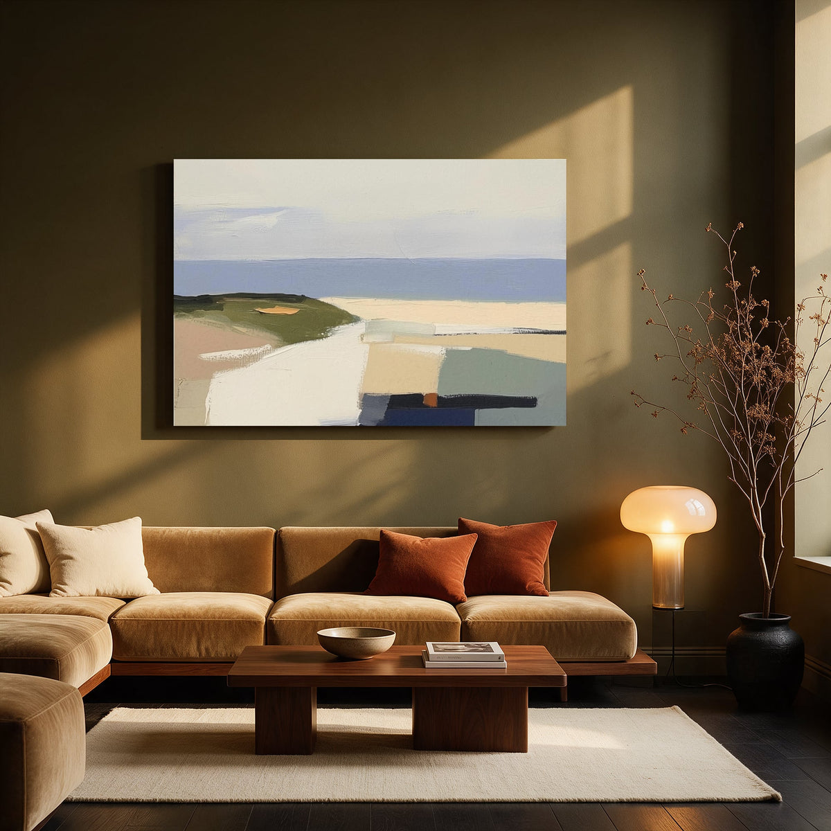 Coastal Colorfield — Living room Landscape