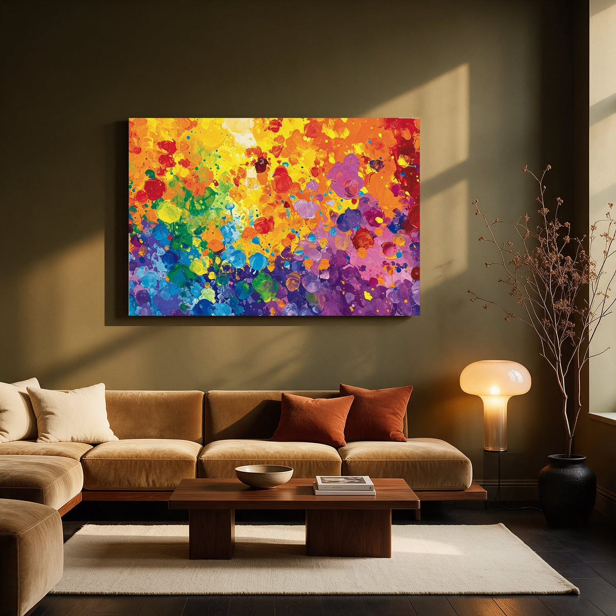 Confetti Splash — Living room Landscape