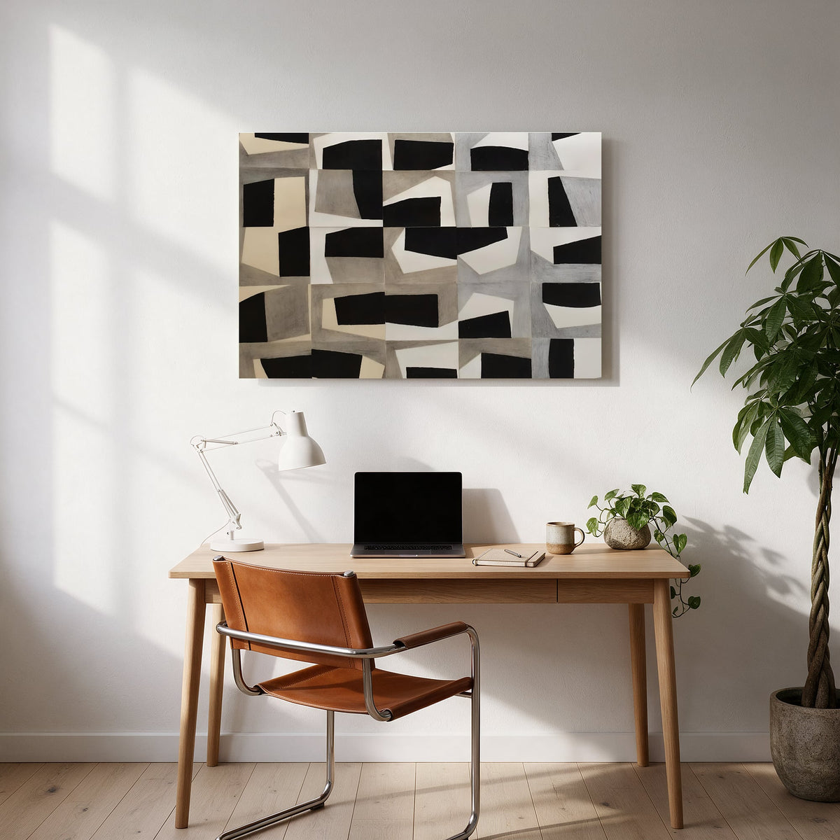 Patchwork Blocks — office room landscape
