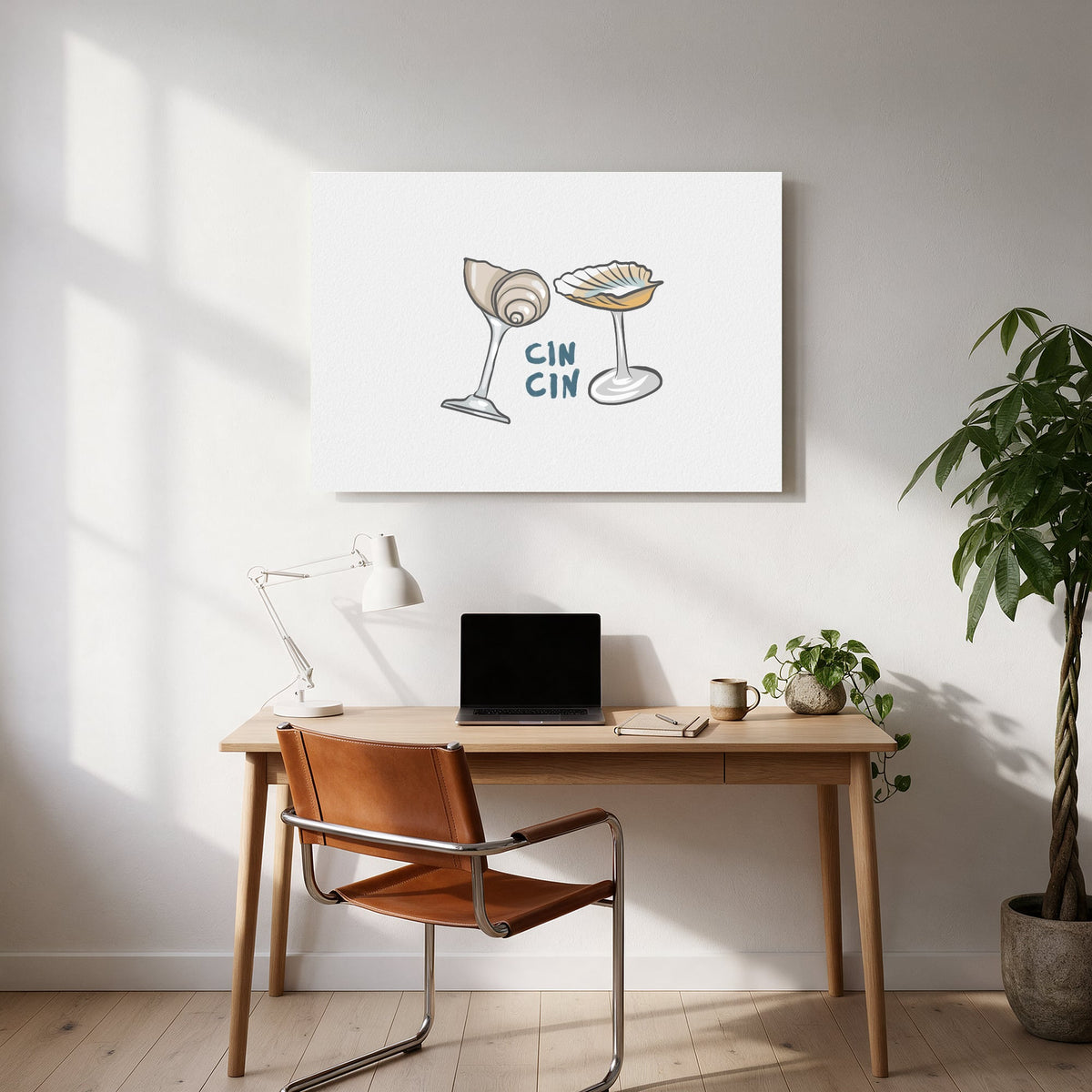 Cin Cin Oysters — office room landscape