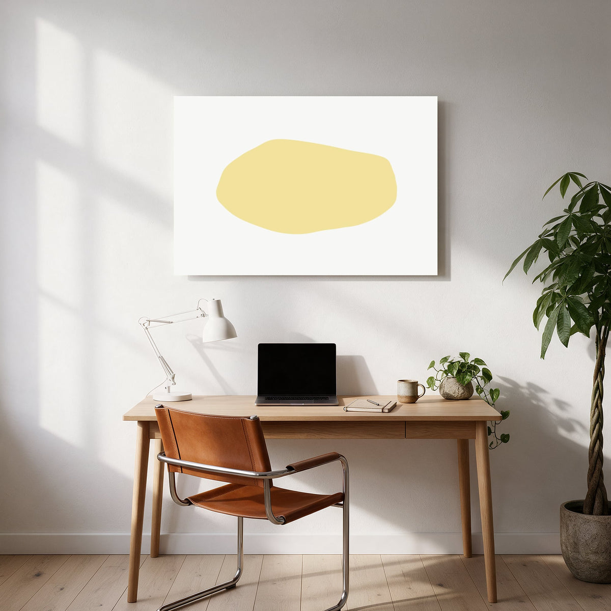 Buttercream Blob — office room landscape
