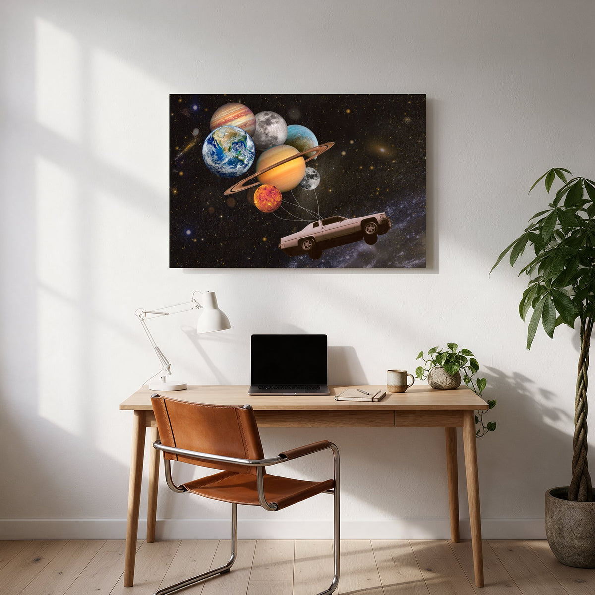 Roadtrip to Saturn — office room landscape