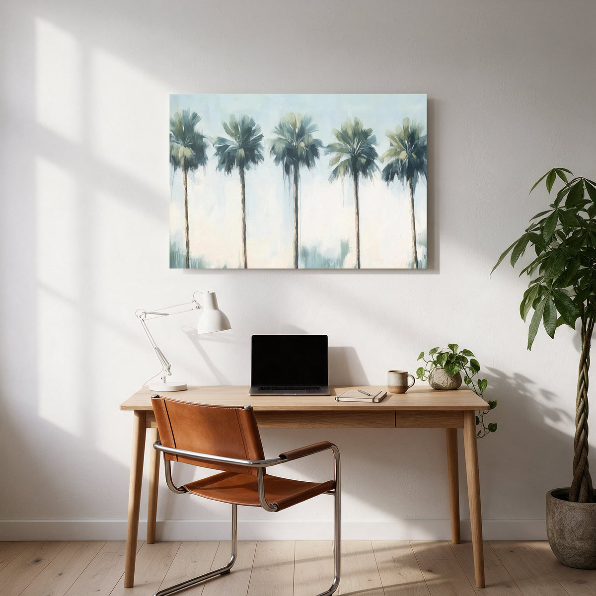Palm Row Horizon — office room landscape