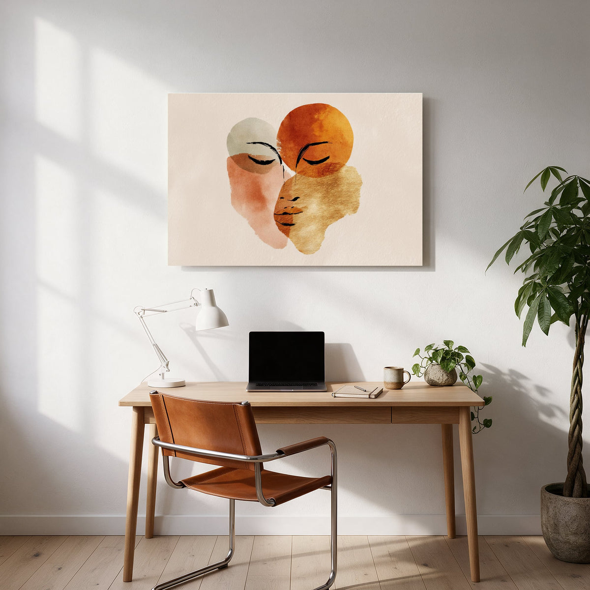 Whispering Profiles No2 — office room landscape