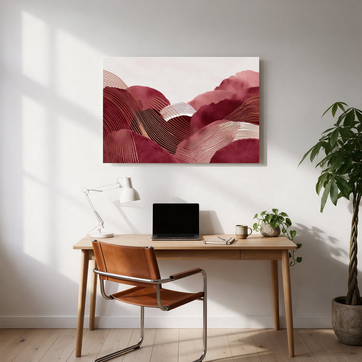 Golden Dune Horizon — office room landscape