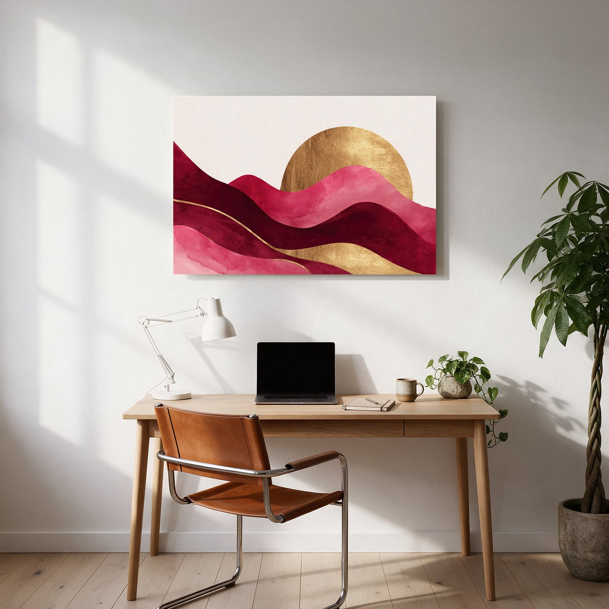 Golden Sun Dunes — office room landscape
