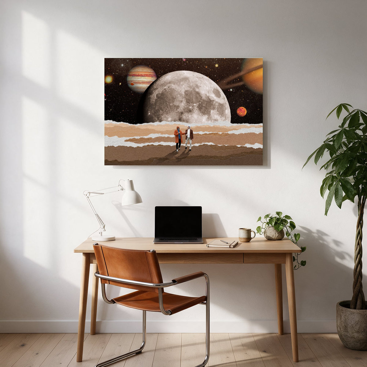 Moonwalk Companions — office room landscape